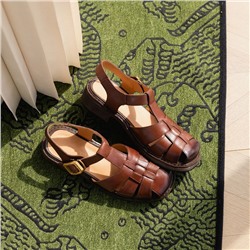 Женские кожаные босоножки, остаток партии с крупной фабрики