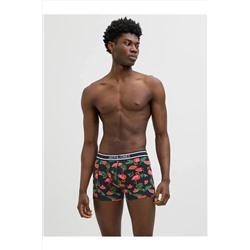 Jack & Jones 3'lü Desenli Boxer Paketi