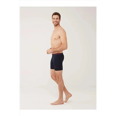 U.S. Polo Assn. 3&#39;lü Paket, Uzun Paçalı Erkek Boxer Set Pamuklu &amp; Likralı