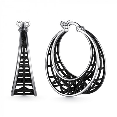 Серьги серебро 52924SB