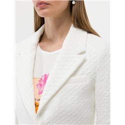 Beyaz Ex. Slim Blazer Ceket