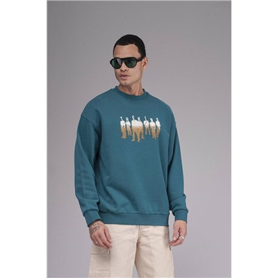 Свитшот бирюза