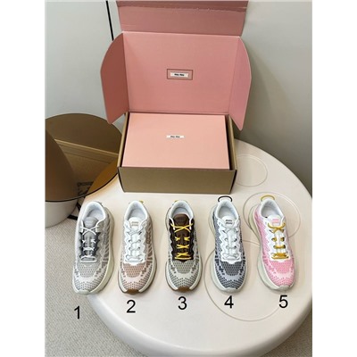 Кроссовки Mi*u Mi*u American Retro Dad Shoes