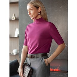 Джемпер тонкой вязки из хлопка с нейлоном