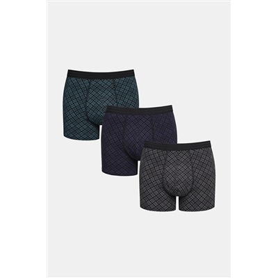 Penti Erkek Details Çok Renkli 3lü Boxer