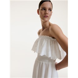 Kleid mit dekorativem Ausschnitt