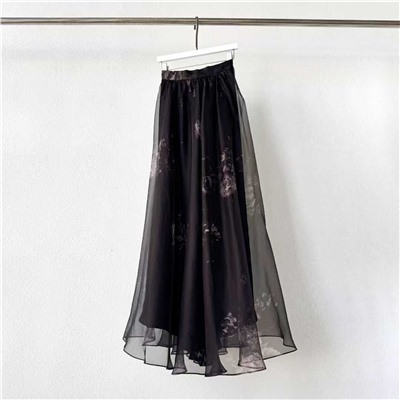 Шелковая юбка   ZIMMERMAN*N