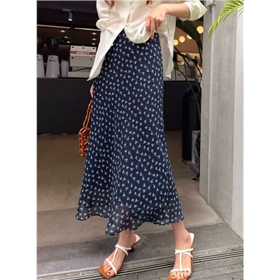 Воздушная юбка в цветочек (3 цвета) МИУ МИ*У