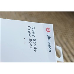 Мужские и женские короткие носки Lululemo*n Экспорт