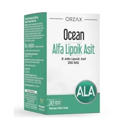 Alfa Lipoik Asit 600мг 30 капсул Orzax