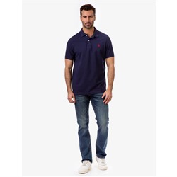 SOLID PIQUE SMALL LOGO POLO SHIRT