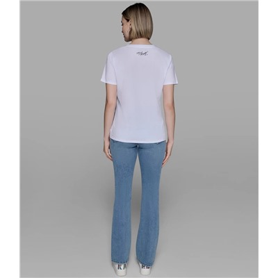 LUXE WHIMSY FLORAL TEE
