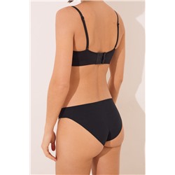 Pack 2 braguitas clásicas algodón negro