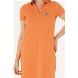 Kadın Kiremit Örme Elbise