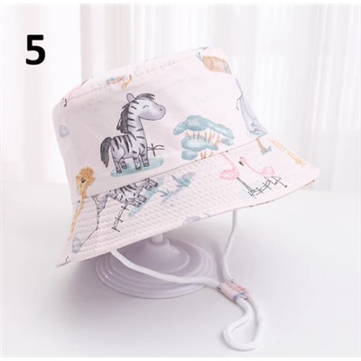 Хлопковая панама для мальчиков и девочек. 8 разных расцветок