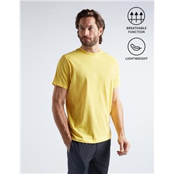 Technical T-shirt, Men, Light Yellow