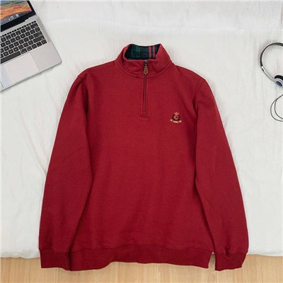 Мужской свитшот с воротником-стойкой Chap*s  Экспорт