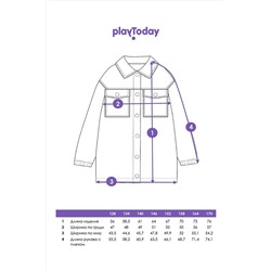 Рубашка PLAYTODAY, 1088643