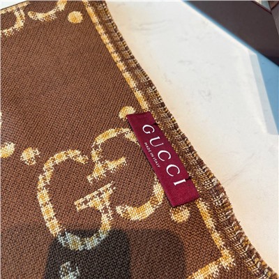 Двухсторонний шарф  Gucc*i  Унисекс модель