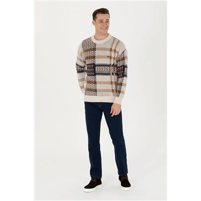 Erkek Lacivert Jean Pantolon