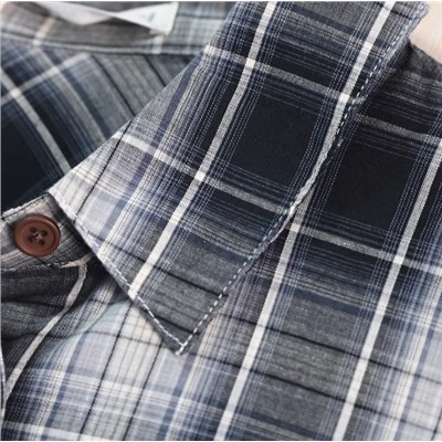 Женская тонкая хлопковая рубашка