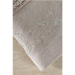 Gauthıer Nakışlı %100 Pamuk 2'li El Havlusu - Bej - 30x45 cm