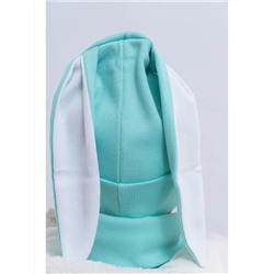 60155 Шапка+снуд Зайка