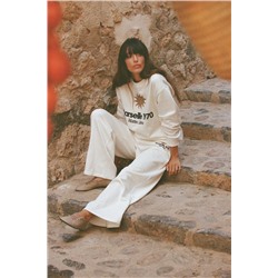 PANTALÓN FELPA BORDADO