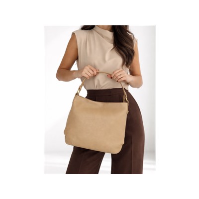 Сумка Lanotti GRANDSOFT HOBO 8319/Бежевый