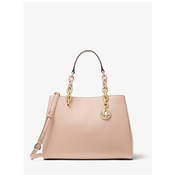 MICHAEL MICHAEL KORS Cynthia Saffiano Leather Satchel