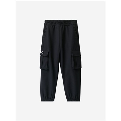 Теплые детские штаны с накладными карманами ФИЛ*А