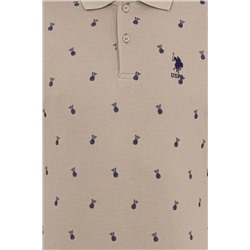 Erkek Haki Polo Yaka Tişört