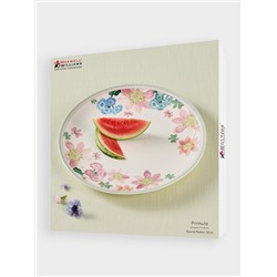 Блюдо, 32 см, круглое, белое, Primula