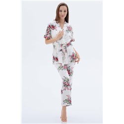 Пижама с халатом МИШЕЛЬ