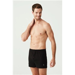 U.S. Polo Assn. Erkek Siyah Boxer Şort