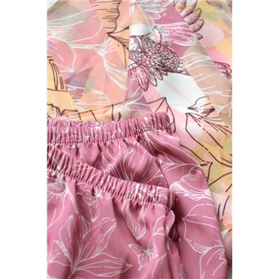 Пижама Hot Story Spring melody (топ + шорты) НАТАЛИ #734935