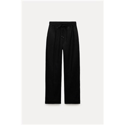 PANTALÓN RECTO CON LINO