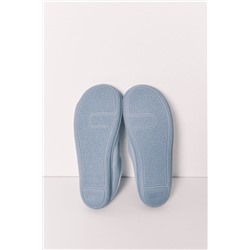 Zapatillas casa acolchadas azul
