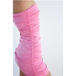 FITTED STRAPLESS DRESS