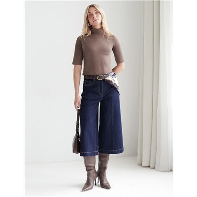 Водолазка из премиального хлопка с эластаном