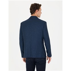 Açık Lacivert Slim Fit Ceket