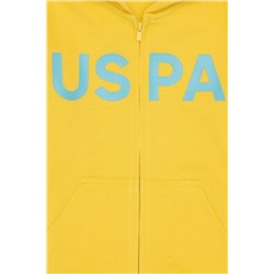 Erkek Çocuk Sarı Basic Sweatshirt