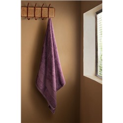 Clarette Banyo Havlusu - Mor - 90x150 cm