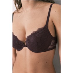 Sujetador push up encaje morado GORGEOUS
