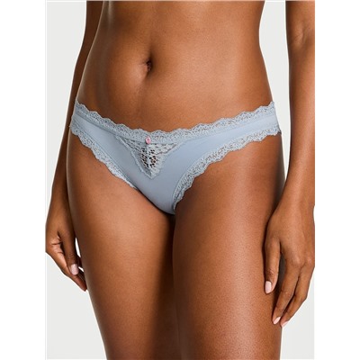 Dream Angels Lace-Trim Bikini Panty