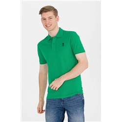 Erkek Yeşil Basic Polo Yaka Tişört