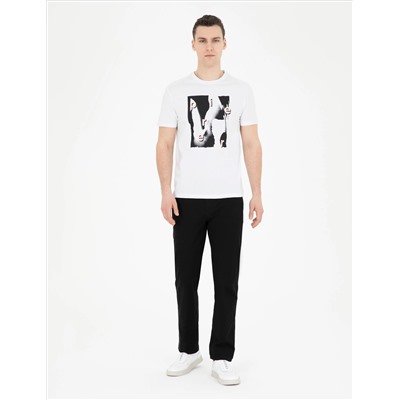 Beyaz Slim Fit Tişört
