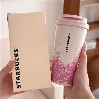 Классный весенний термостакан   Starbuck*s