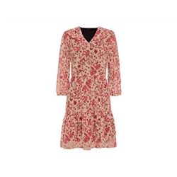 ESMARA® Kleid Damen Chiffon, tailliert geschnitten