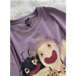 Женская ретро-футболка с короткими рукавами